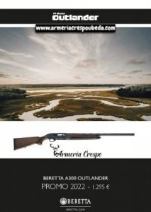 promo beretta a300 outlander