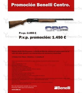 ESCOPETA BENELLI CENTRO CRIO